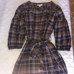 Flannel dress